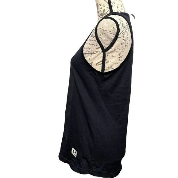 Under Armour Legacy JOCK Tank Top RARE Size Small Black - Picture 4 of 7